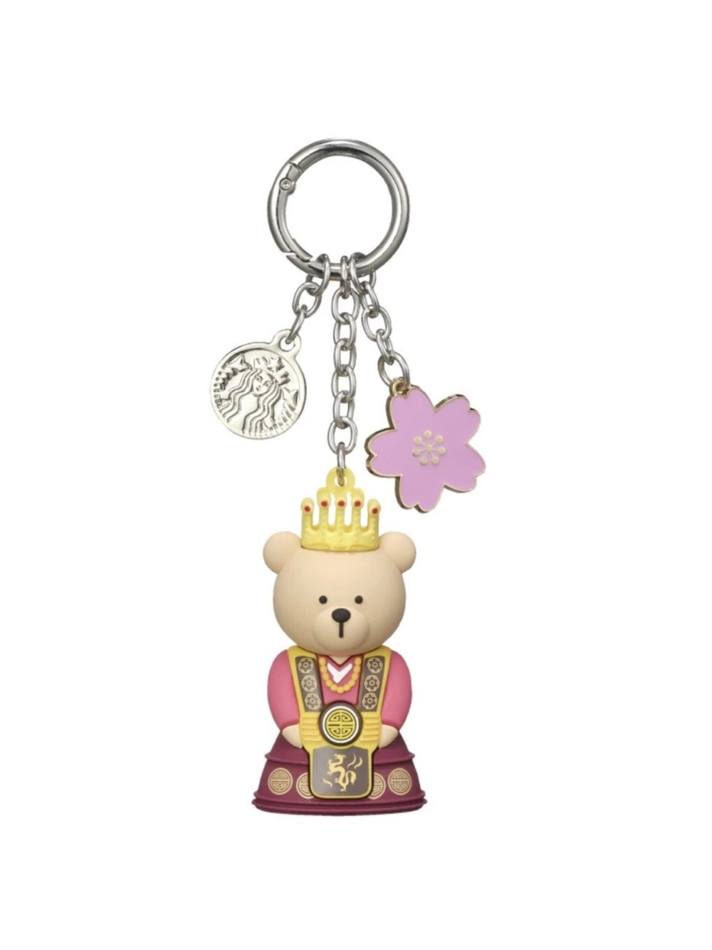 Starbucks Bear Keychain Charm Korean Regional Collection Gyeongju